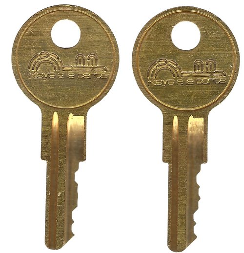 KEYSALACARTE E145 Replacement Key Cut to Code | Y11 Key Blank | Fits ESP and HON File Cabinets and Desk Locks