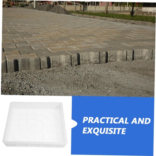 Holibanna Path Brick Mold Reusable Plastic Concrete Paving Molds for Walkways Garden Building Accessories for Easy Projects