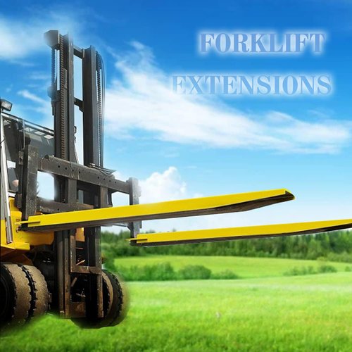 Atatod Pallet Fork Extensions for Forklifts Heavy Duty Sliding Forklift Extensions | 1 Pair,60" x 4.5"