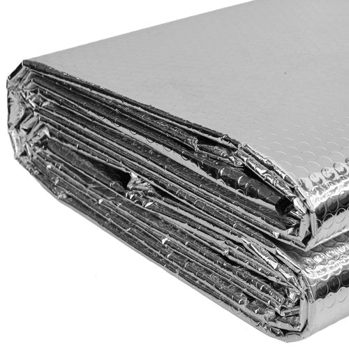 YoleShy Double Reflective Insulation 48 in X 10 FT RV Window Insulation for Summer Heat Reflective Window Film for Roof, Car, Garage Doors