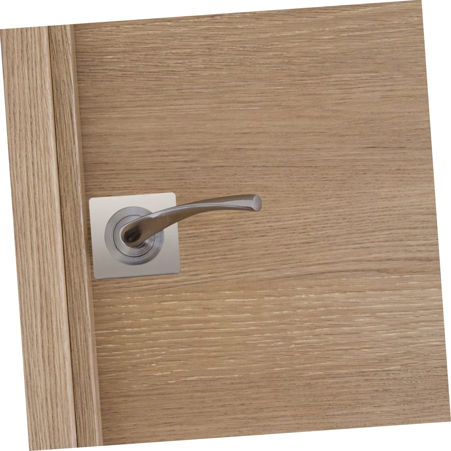 POPETPOP 2pcs Door Reinforcement Plate Door Knob Repair Security Bracket for Covering Damaged Areas and Strengthening Locks