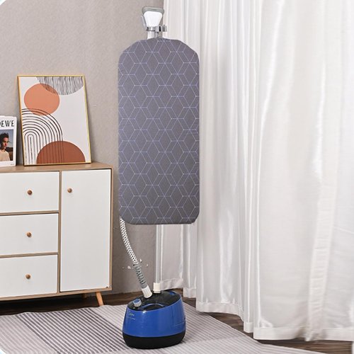 HomeToDou Hanging Steamer Board - Over The Door Steamer Pad & Stand for Steaming Clothes,Foldable Steam Board & Garment Steamer Rack,Multi-Functional Pad with 360° Rotatable Hook