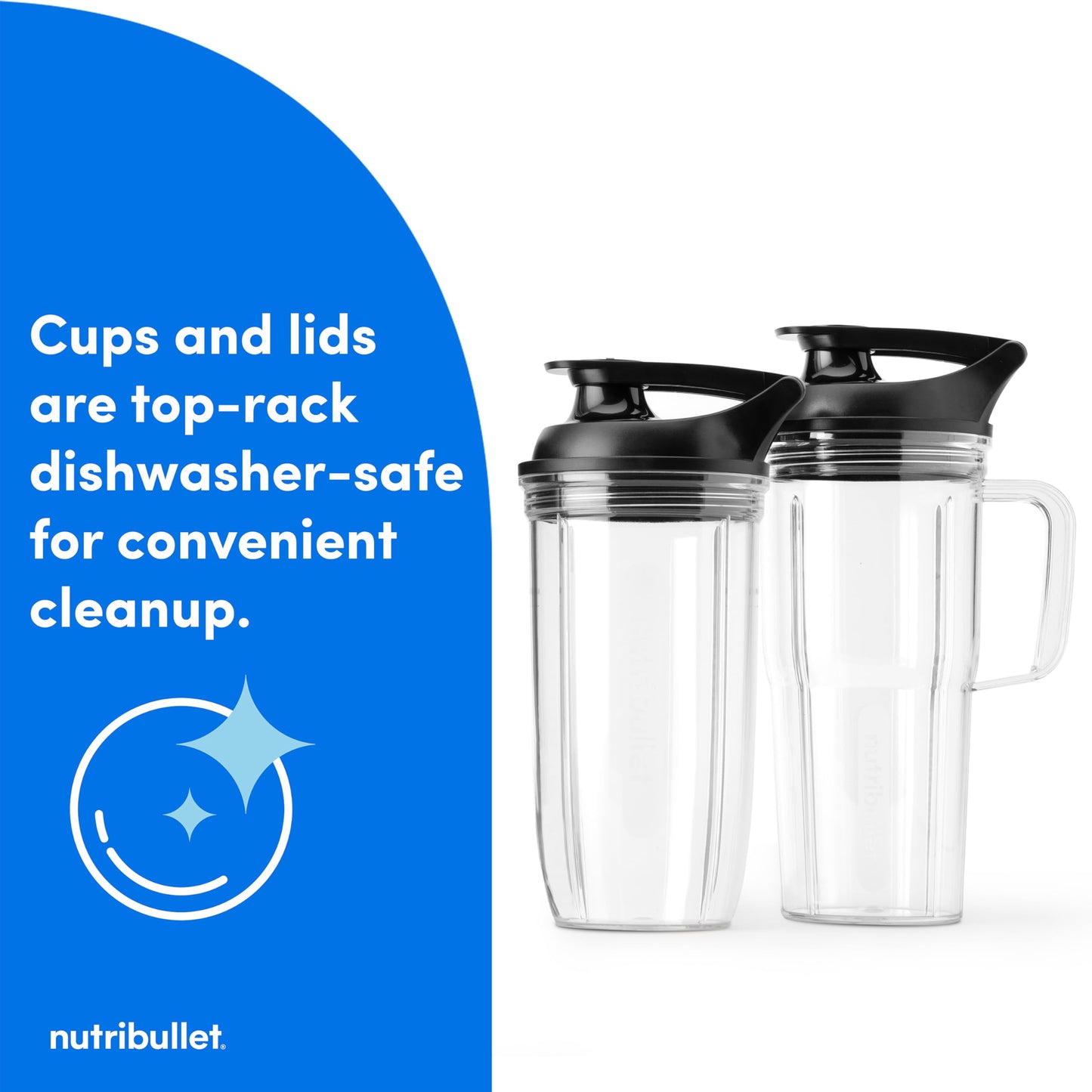 nutribullet® Ultra Personal Blender, 1200W, for Smoothies Shakes & Protein - Quietest Single-Serve Blender with Titanium Coated Blades, 3 BPA-Free Cups (32oz + 24oz), To-Go Lids, Dishwasher Safe, Gray