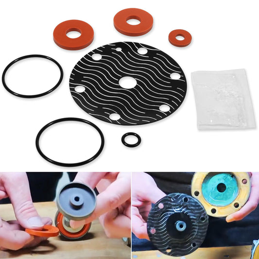 Replace for Wilkins 3/4"-1" Model 975XL/XL2 Rubber Repair Kit Backflow Preventer Repair Kit