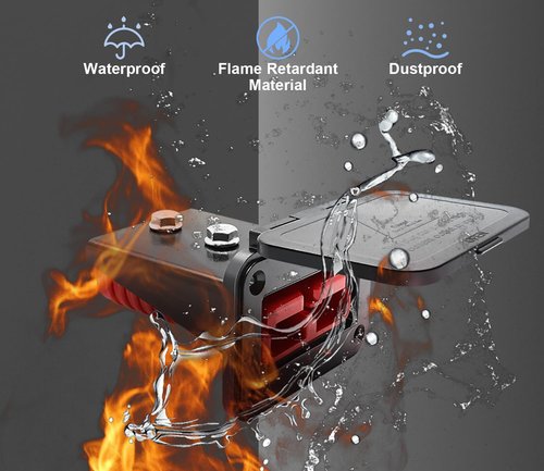 GZSH Anderson Plug 2PCS 50A Quick Connect Wire Connectors with Mount and Cap 12-6 AWG Battery Quick Disconnect 12V-36V Battery Quick Connect Waterproof SB50 for Car RV Trunk Boat Winch