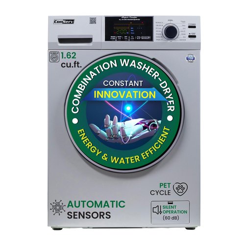 Conserv All-in-One Washer Dryer VENTLESS/VENTED PET cycle 1.62cf/15lbs 110V