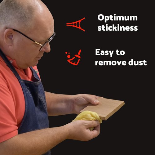 S&F STEAD & FAST Painters Tack Cloth for Woodworking, Painting, Sticky, Anti-Static Tack Rags for Automotive, Sanding, Cleaning, Dusting, Staining, Wax and Silicone Free, 18 x 36 Inches Dust Cloths