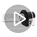 Beaquicy OEM 4681EA2001T Washer Drain Pump for Kenmore/LG WM Series
