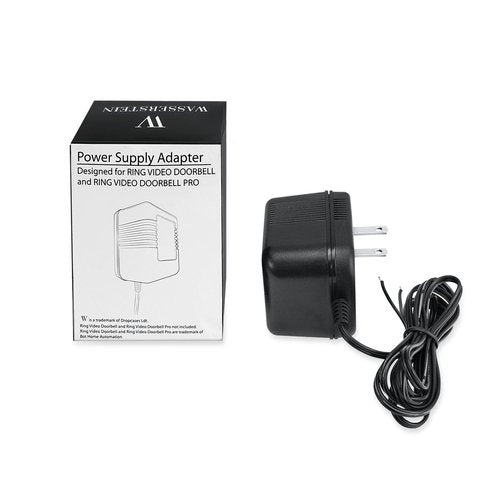 Power Supply Adapter for The All-New Ring Battery Doorbell 2024, Ring Battery Doorbell Plus/Pro, Ring Video Doorbell 2/1/Pro, Zmodo Smart Greet Video Doorbell, eufy Security/Arlo Doorbell