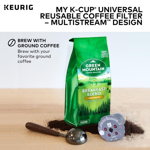 Keurig My K-Cup Universal Reusable Filter MultiStream Technology - Gray (Packaging May Vary)