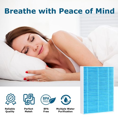 OOBILA 8-Pack Replacement Filters Compatible with LEVOIT Superior 6000S Smart Evaporative Humidifier, Upgraded Material with 6 Pack Sponge Filters, Effectively Capture Large Particles and Minerals