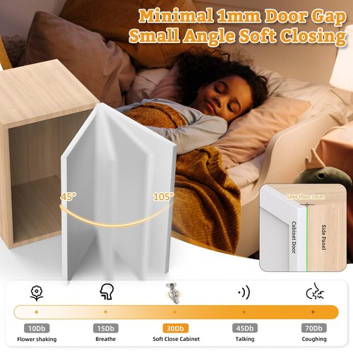 Chibery 10 Pack Full Overlay Cabinet Hinges, Face Frame & Frameless, 4D Adjustment, Soft Close 105°, Close Speed Control, Concealed Clip-On Plate, Smooth Slow Self Closing for Kitchen Corner, Cupboard