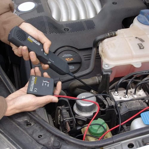 Em415pro-Automotive Car Electrical Open and Short Circuit Finder Tester, Precise Line Finder for Home Wall Line Finding, Line Maintenance, DC Less Than 42v Car Diagnostics (1*Set)