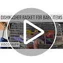 Viscogrip 18/8 Stainless Steel Dishwasher Basket for Small Items