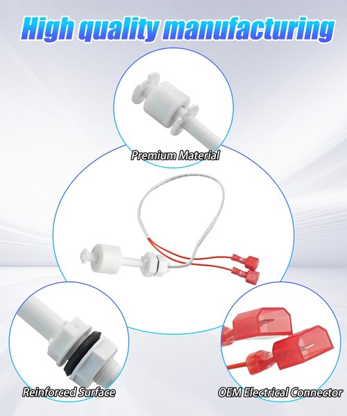 040002396 Ice Harvest Float Switch Fits for Manitowoc Ice Machine,Compatible with UD0140A UY0140AE UY0310W Models