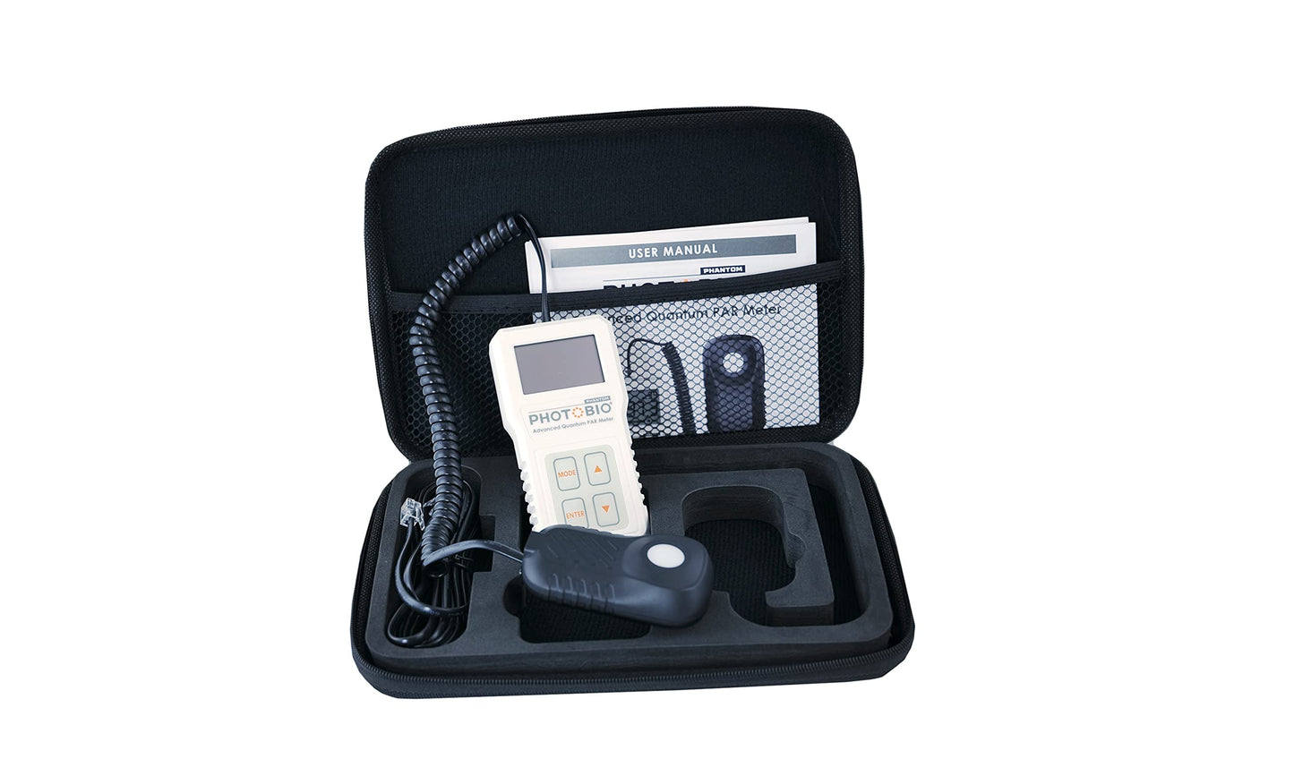 PHOTOBIO LGBQM2 Advanced Quantum Sensor PAR Meter (Micromoles), Measure Light Intensity