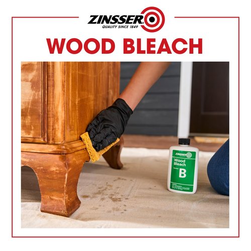 Zinsser 300451 Wood Bleach, Part A and B, 8 Ounce (Pack of 2)