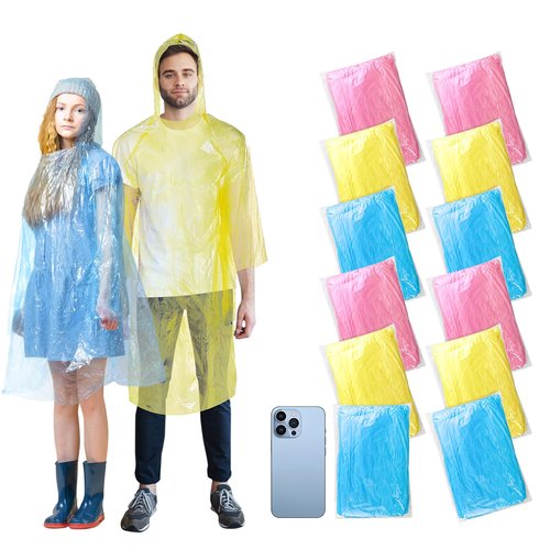twoworld 90 Pcs Disposable Rain Ponchos for Women Bulk,Emergency Ponchos Rain Adult for Men Women Kids Travelling Camping Hiking
