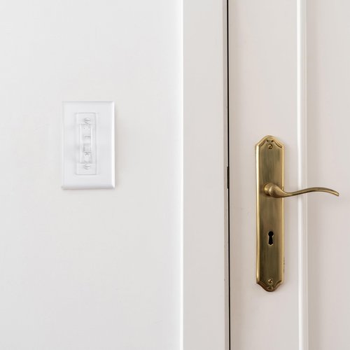 Bates Light Switch Guard - 6 Pack Child Proof Covers, Clear Toggle Switch Blocker