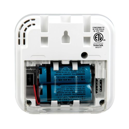 DeNova Detect 10-Year Battery-Operated Natural Gas and Carbon Monoxide Gas Alarm with Voice Alerts in English and Spanish