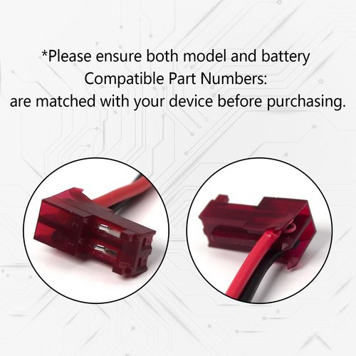 Coonyard (5-Pack) 1.2V 1500mAh Ni-CD Battery Replacement for Lithonia ELB-0320 ELB1P2901N ELB1P201N2 ELB1210N ELB-1P201NB Exit Sign Emergency Lights