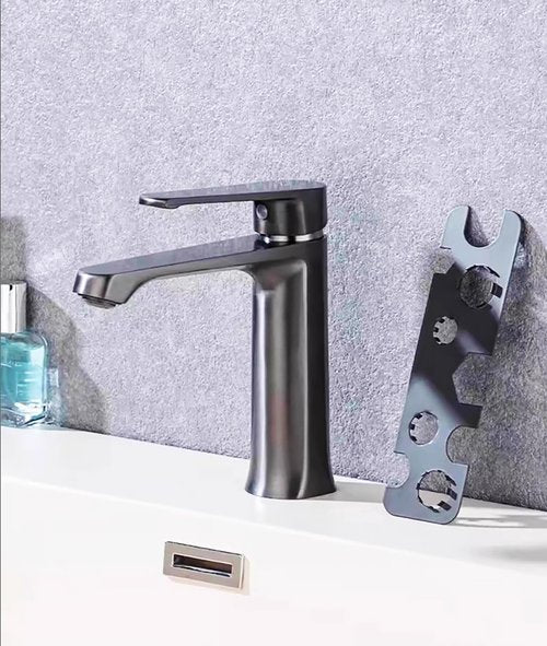 9 In 1 Faucet Aerator Removal Tool, Metal Aerator Key for Hidden Threaded TJ, TT, JR, STD and Cut Side with Housing M16 M18 M20 M22 M24