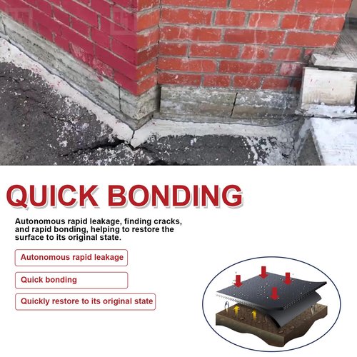 Inbuyus Leak Sealant Spray,Leak Repair Waterproof Sealant Spray with Brush,Patch Sealers for Exterior Wall Gap Repair Works on Most Materials (1PCS)