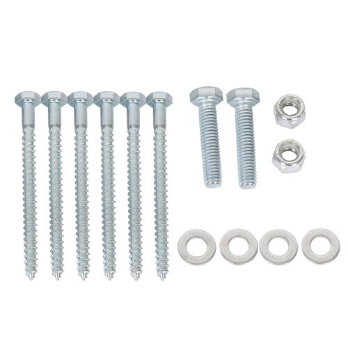 HECASA 55-2 Attic Ladder Spreader Hinge Arms Replacement Counter Balance Arms Hinge Kit Compatible with 2010-Up Werner Mk 5, WU2210, W2208, W2210 Thick Zinc