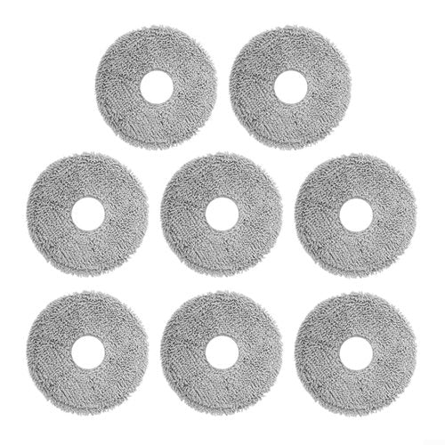 Replacement Mop Cloth Kit For Roomba Plus 405 for Combo Robot/505 for Combo Robot(8Pcs)