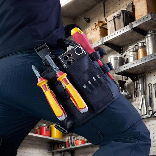 Holster Z 2.0 Leg Tool Pouch，Electrician Tool Pouch with Belt Clip