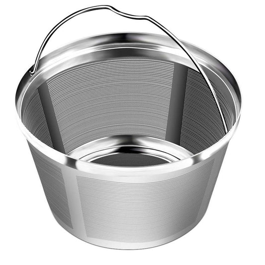 8-12 Cup Reusable Basket Coffee Filters, Perfect Fit for Mr. Coffee, Black & Decker, Krups Coffee Makers