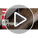 Oatey Galvanized Steel Hanger Strap 3/4-Inch x 10 Feet for Pipe Support