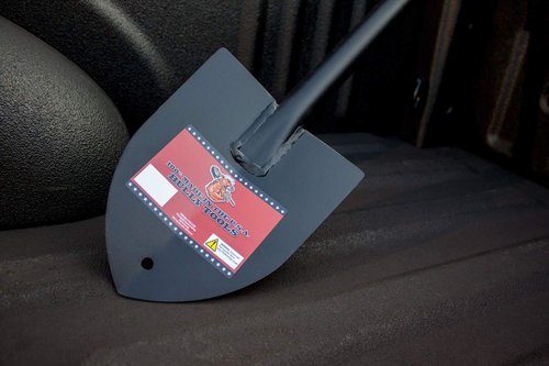 Bully Tools 92712 14-Gauge Round Point Trunk Shovel with Poly D-Grip Handle