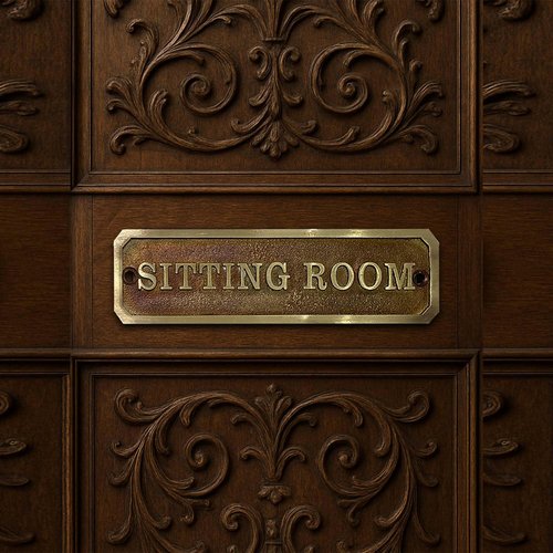 Personalized Brass Name Plate – Handmade Antique Bronze Sign with 3D Cast Letters| Custom Engraved Plaque| Easy to Install (15x6 cm)