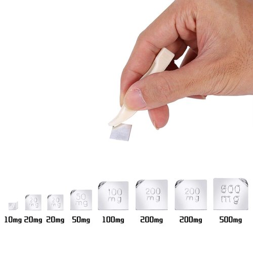 UCEC Calibration Weights for Digital Scale, 10mg - 100g Gram Weights Kit, Precision Stainless Steel Balance Scale Calibration Weight Set with Tweezers for Lab Educational Science