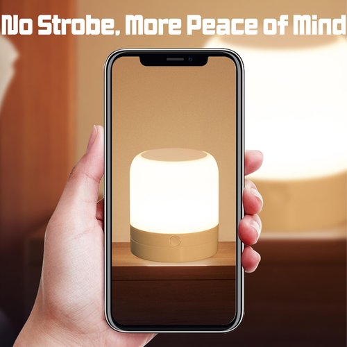 FNMYCO Portable Baby Night Light,3 Colours Egg Light for Nursery,Rechargeable Night Light for Kids,Small Cordless Table&Bedside Lamp,Eye Caring Dimmable LED Touch Lamp for Toddler,Girl,Boy,Nursing