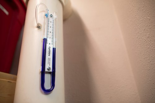 AprilAire Easy to Read 0-5" Manometer, Radon Manometer, ARN05M