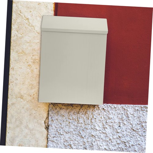 DOITOOL Wall-Mounted European Style Mailbox Key Lock Creative Letter Container for Use Essential Post Box for Letters and Cards Rustic Design