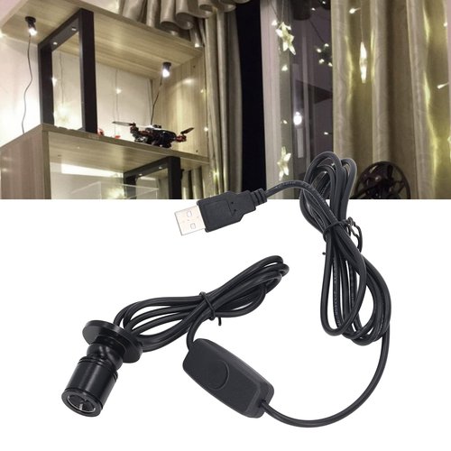 Mini Spot Light, Aluminum USB 5V Dimmable LED Spotlight, LED Spot Lights with 6.6ft Cable Little Accent Light for Painting Picture Plants Jewelry Showcase Model Display (Natural Light 4000K)