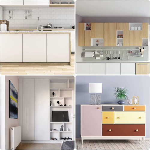 Magnetic Door Catch, 4 Pack Pull Strong Magnet Cabinet Latches Premium Quality Zinc Alloy Hardware Cabinet Magnetic Catch for Kitchen Closet Door Closing Magnetic Door Catch Cupboard Closer - Silver