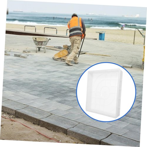 Holibanna Path Brick Mold Reusable Plastic Concrete Paving Molds for Walkways Garden Building Accessories for Easy Projects