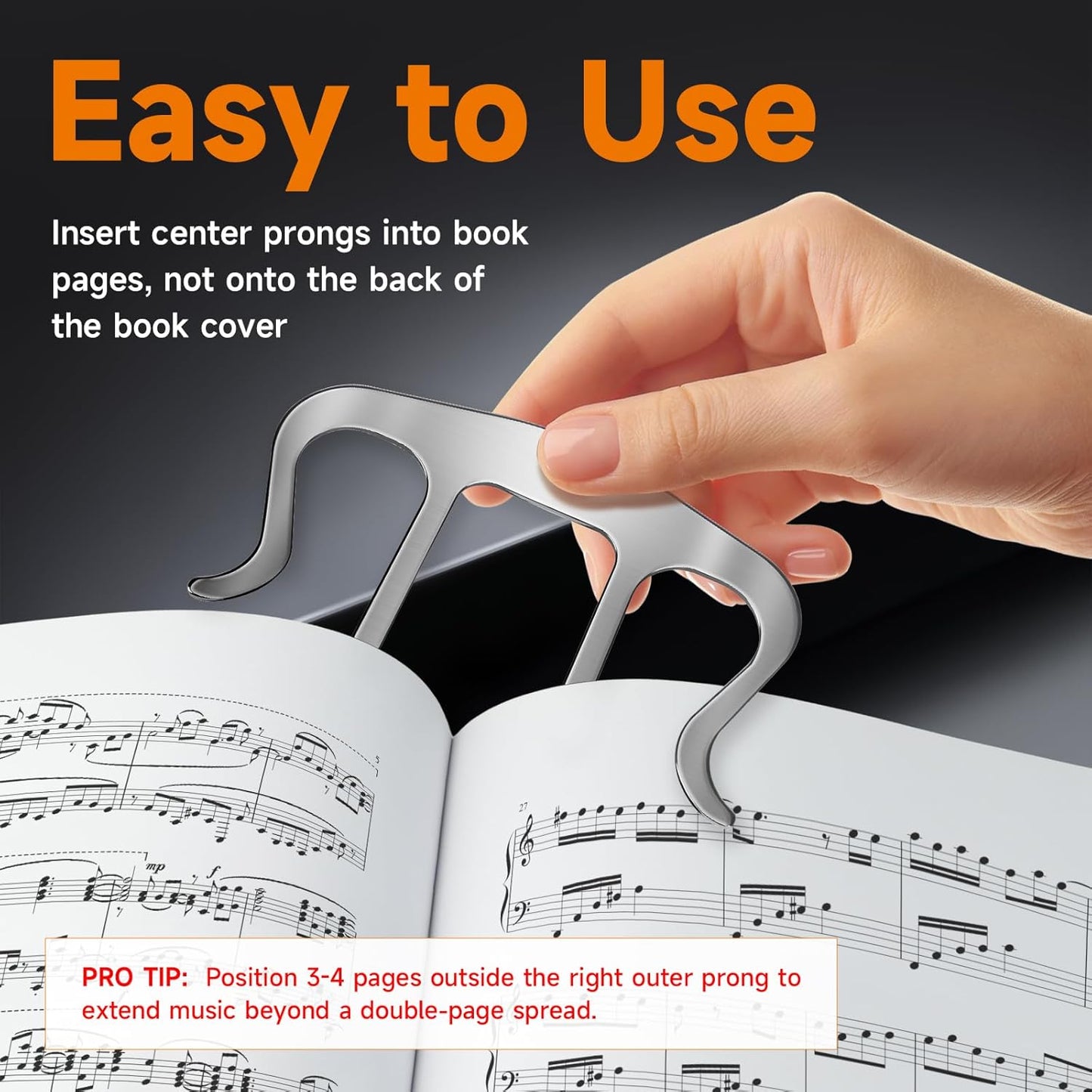 DUDUDU 17" Dimmable LED Piano Light, 2-in-1 Clamp Base Piano Lamp Flexible Gooseneck with 3 Colors Modes, Adjustable Height & Direction for Grand/Upright/Digital Pianos, Sheet Music & Studio Lighting