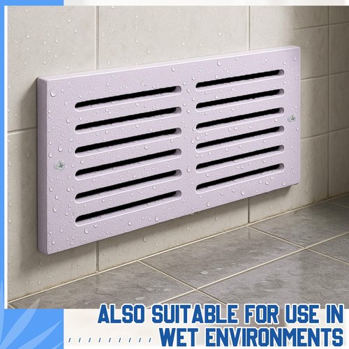 Leinuosen 2 Pcs 16 x 8 Inch Return Air Grille HVAC Vent Cover for Sidewall and Ceiling Bathroom Kitchen Home Improvement