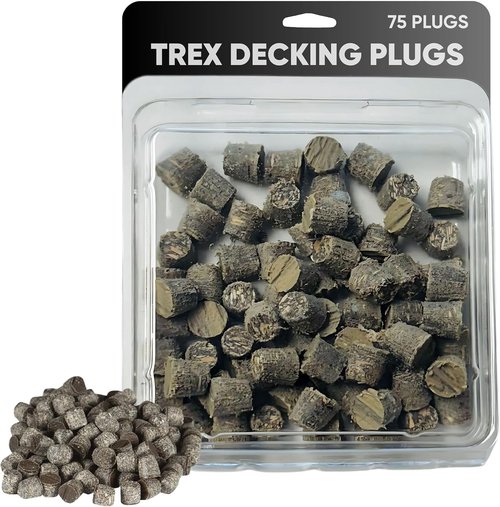 75 Plugs for Decking 1/4” Plug Deck Original Trex Composite - Transcend Vintage Lantern