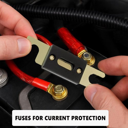 60 Amp ANL Blade Fuse 4Pcs for Car Audio and Video System (60A ANL Fuse)