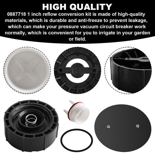 800M4 1" Pressure Vacuum Breaker Vent Float Kit Replacement for Watts Freeze Resistant Retrofit Kit (All-inclusive)