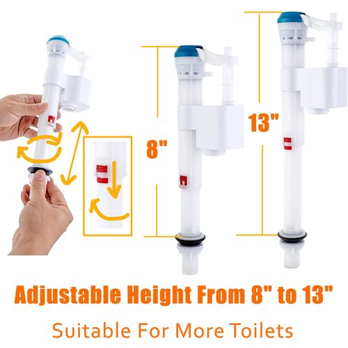 For KOHLER GP1083167/GP1138930 Toilet Fill Valve Replacement -Design For Kohler Toilet Tank Parts, Adjustable Toilet Repair Kit Inside Tank,Easy Installation