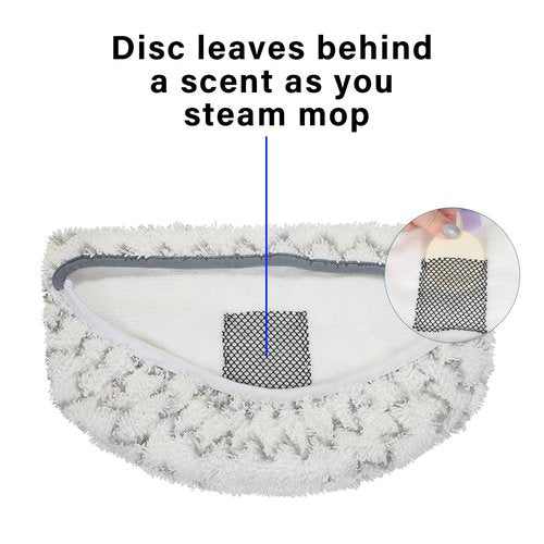 Maitys 24 Pieces Replacement Steam Mop Scent Disc Practical Fragrance Scented Pads Fragrance Discs, Compatible with Powerfresh and Symphony Series, Fits Model 1940, 1806 and 1132
