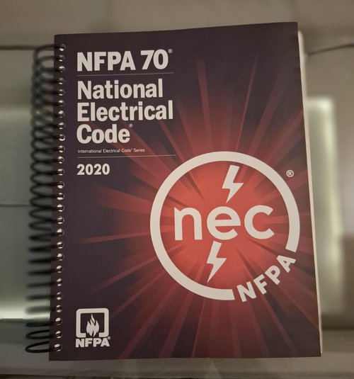 NFPA 70, National Electrical Code, 2020 Edition Spiral Bound