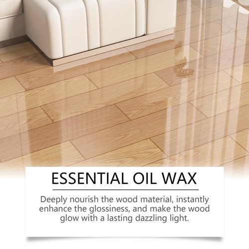 NHCXGAN Natural Beeswax Furniture & Floor Care Spray - 2-in-1 Cleaner & Restorer, 2025 Upgraded natural Beeswax Care Spray,All-Natural Polish for living rooms,kitchens,wood furniture floors (2PCS)